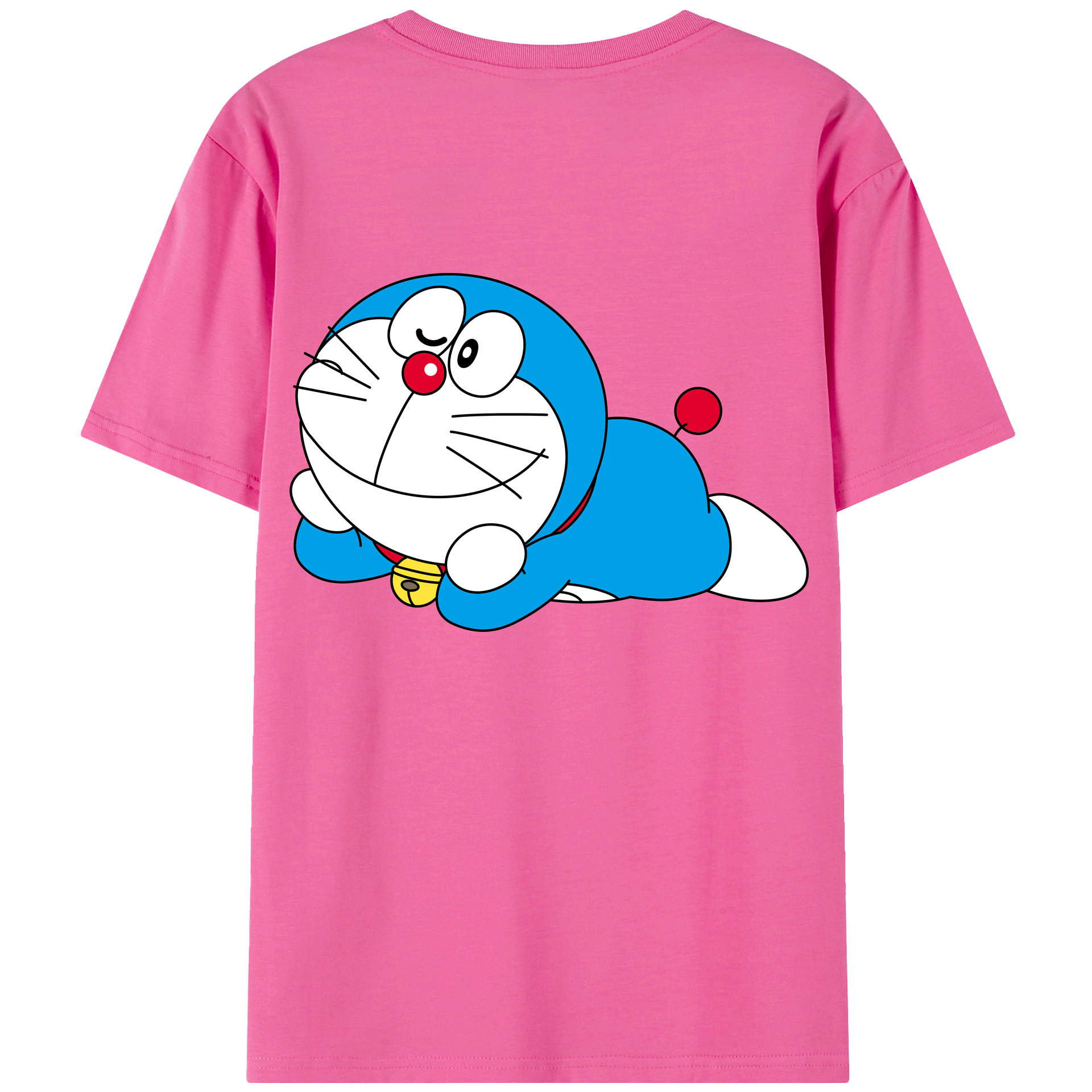 （画像用） ドラえもん Doraemon レディース半袖Tシャツ(バックプリント)